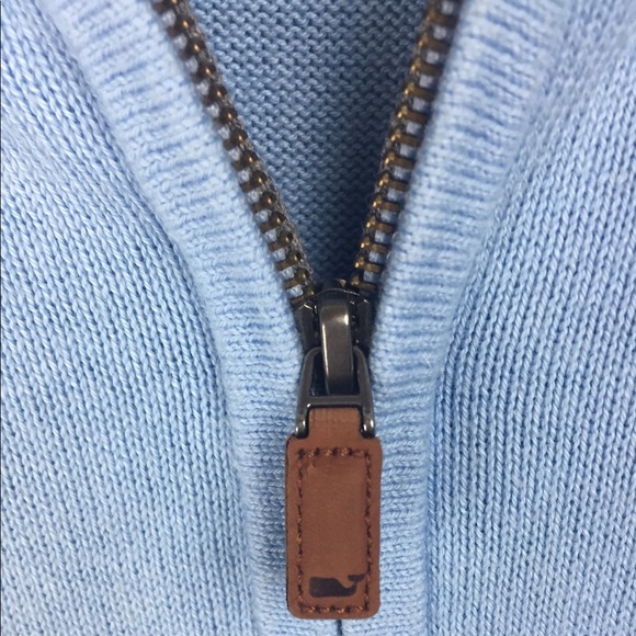 **SOLD**Vineyard Vines Men’s half zip pullover sweater- Lg - Picture 3 of 5